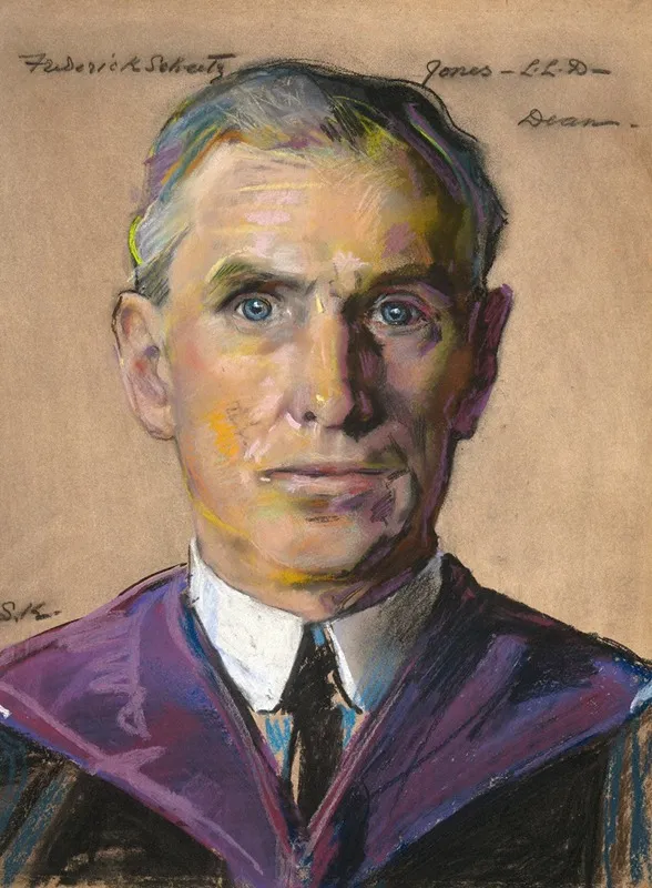 Frederick S Jones B A 1884 Dean Of Yale College 1909