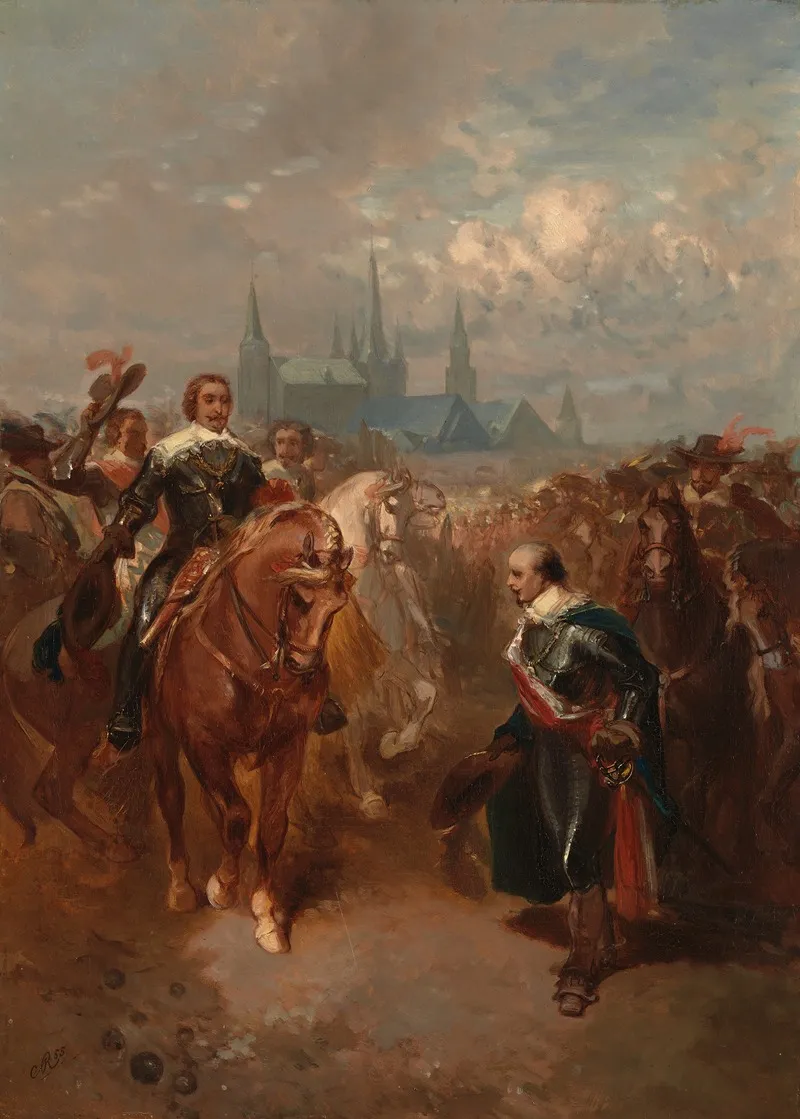 Frederik Hendrik Trekt Maastricht Binnen Anno 1632