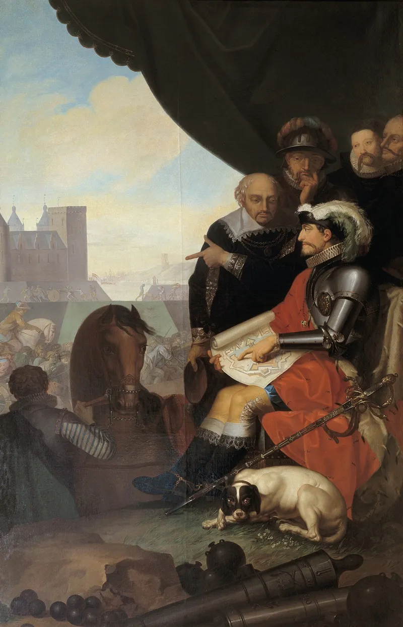 Frederik Ii Builds Kronborg Castle At Elsinore