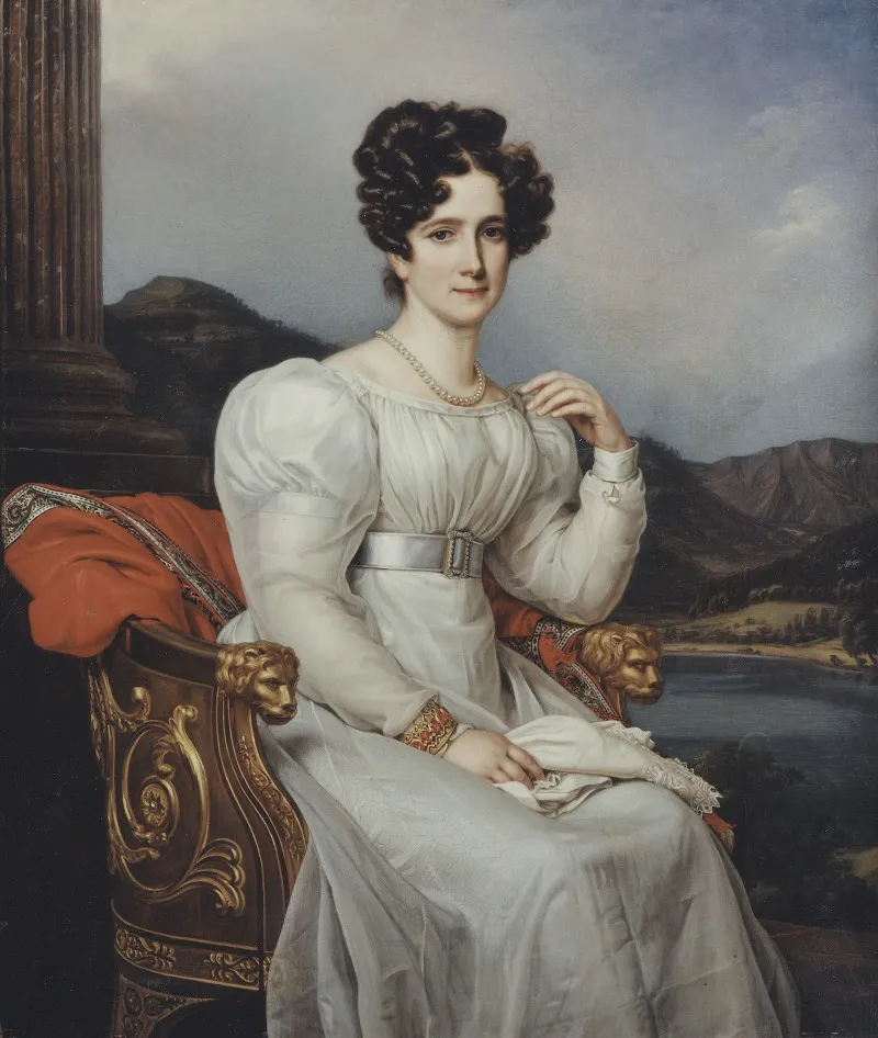 Fredrika Dorotea Vilhelmina 1781 1826 Queen Of Sweden Wall Art by Joseph Karl Stieler - High-Resolution Digital Print