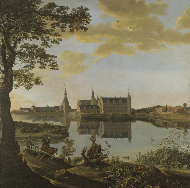 Fredriksborg Castle Denmark Wall Art by Laurens Barata - High-Resolution Digital Print