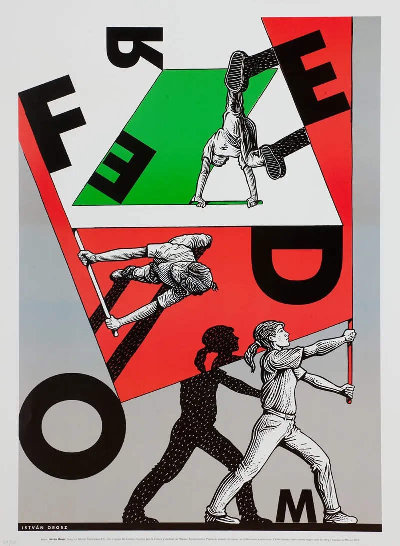 Freedom Wall Art by István Orosz - High-Resolution Digital Print