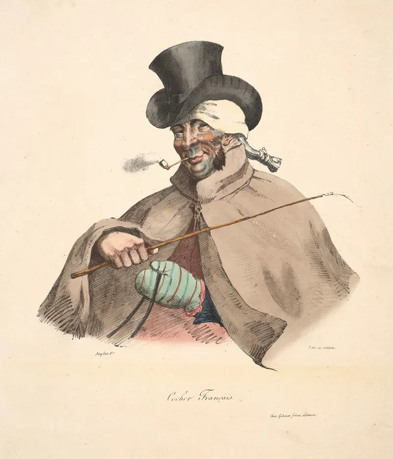 French Coachman Wall Art by Francois le Villain - High-Resolution Digital Print