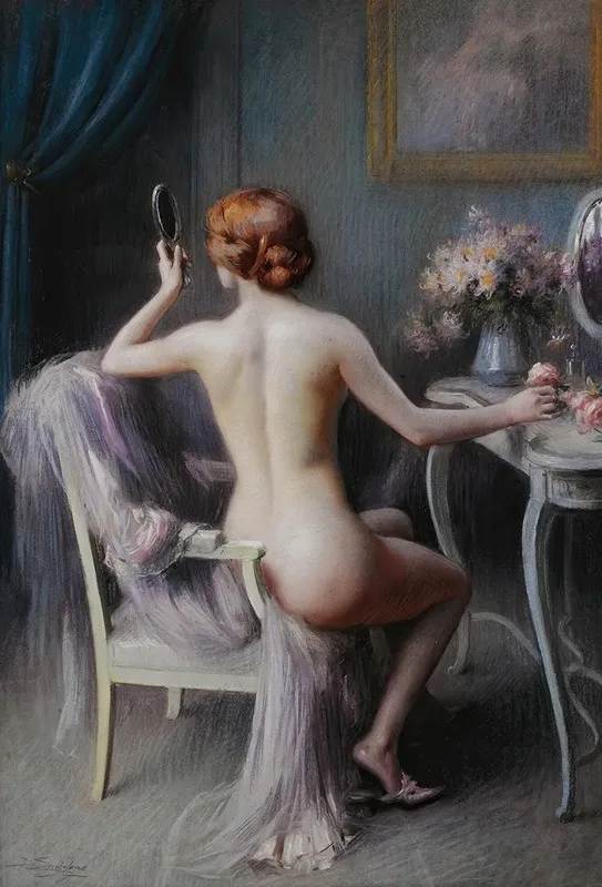 French Nu Feminin Wall Art by Delphin Enjolras - High-Resolution Digital Print