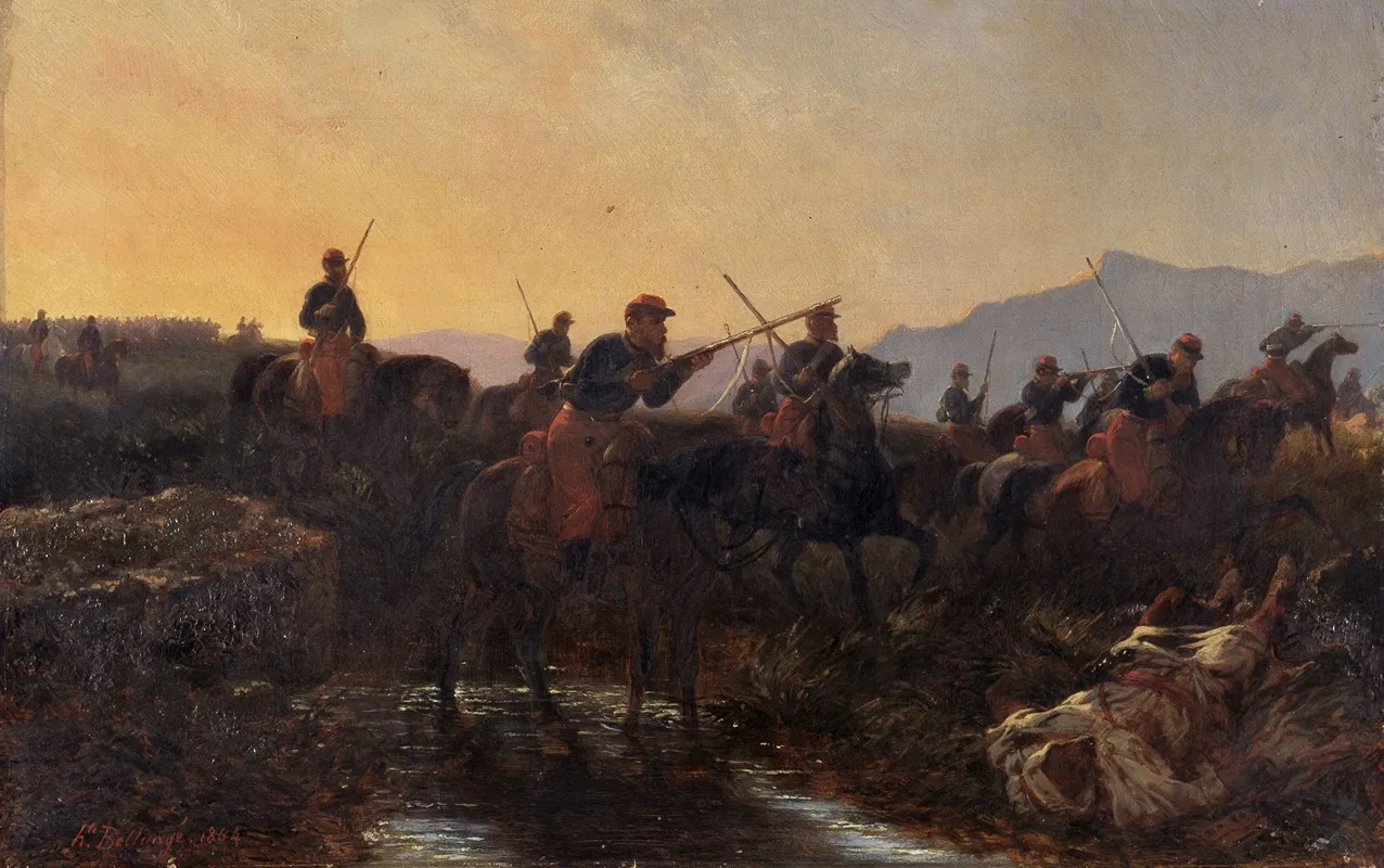 French Soldiers In North Africa