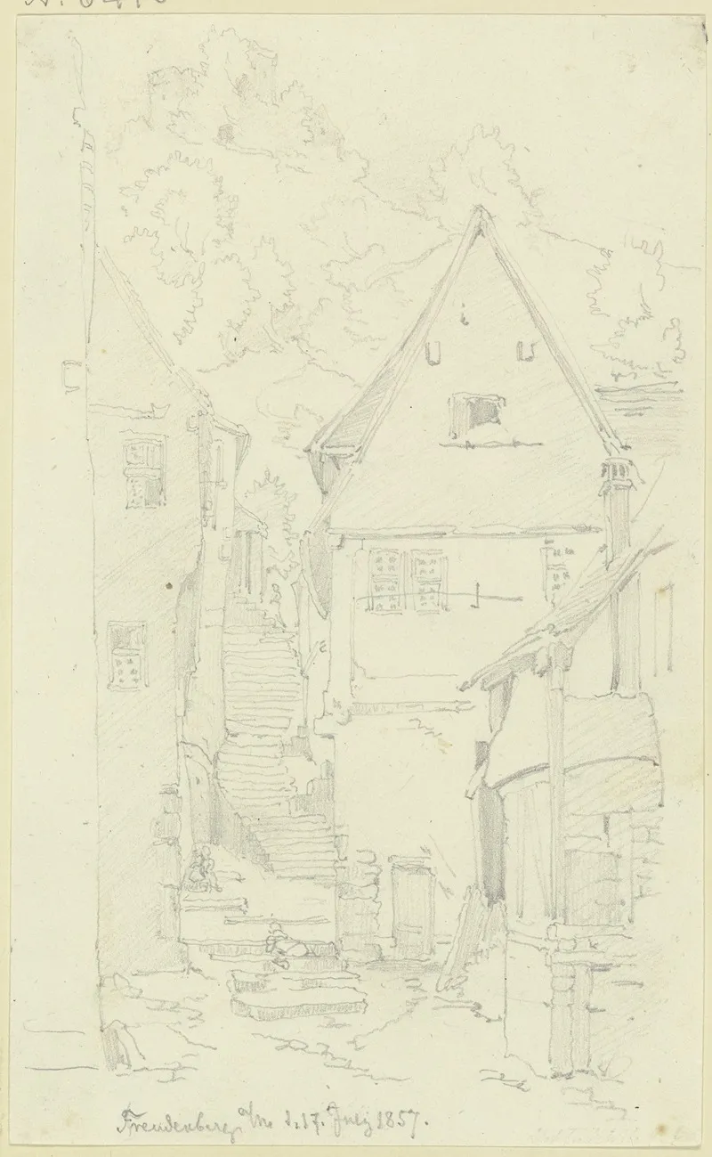 Freudenberg Am Main Wall Art by Johann Friedrich Hoff - High-Resolution Digital Print
