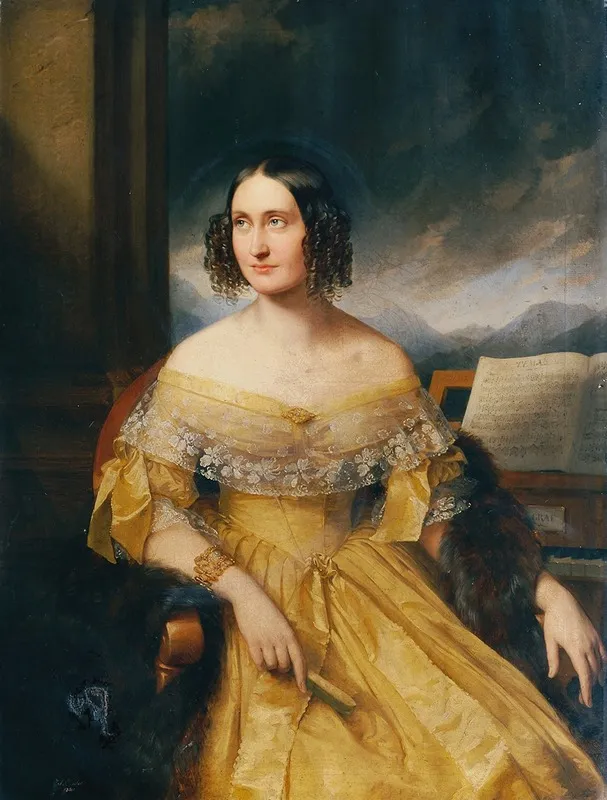 Friederike Benesch Wall Art by Eduard Ender - High-Resolution Digital Print
