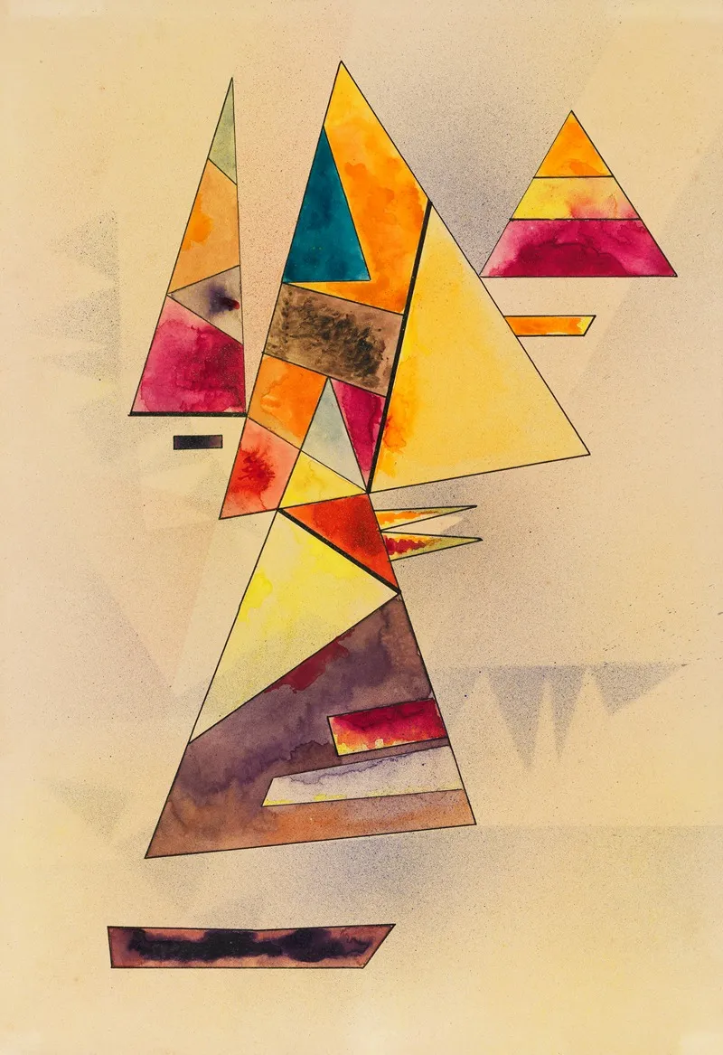 Friedlich Wall Art by Wassily Kandinsky - High-Resolution Digital Print