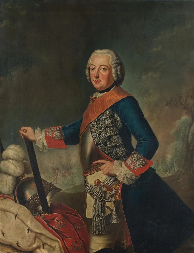 Friedrich Ii Der Grose Wall Art by Antoine Pesne - High-Resolution Digital Print