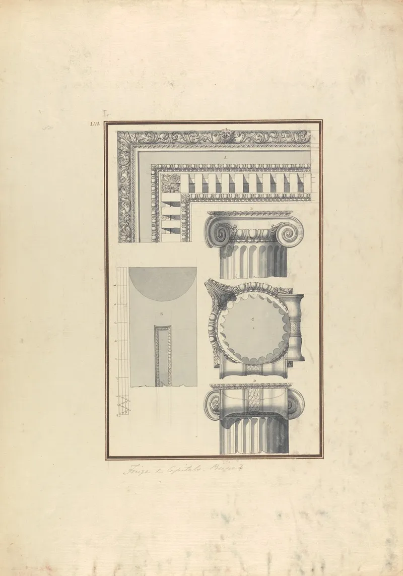 Frieze And Capitals
