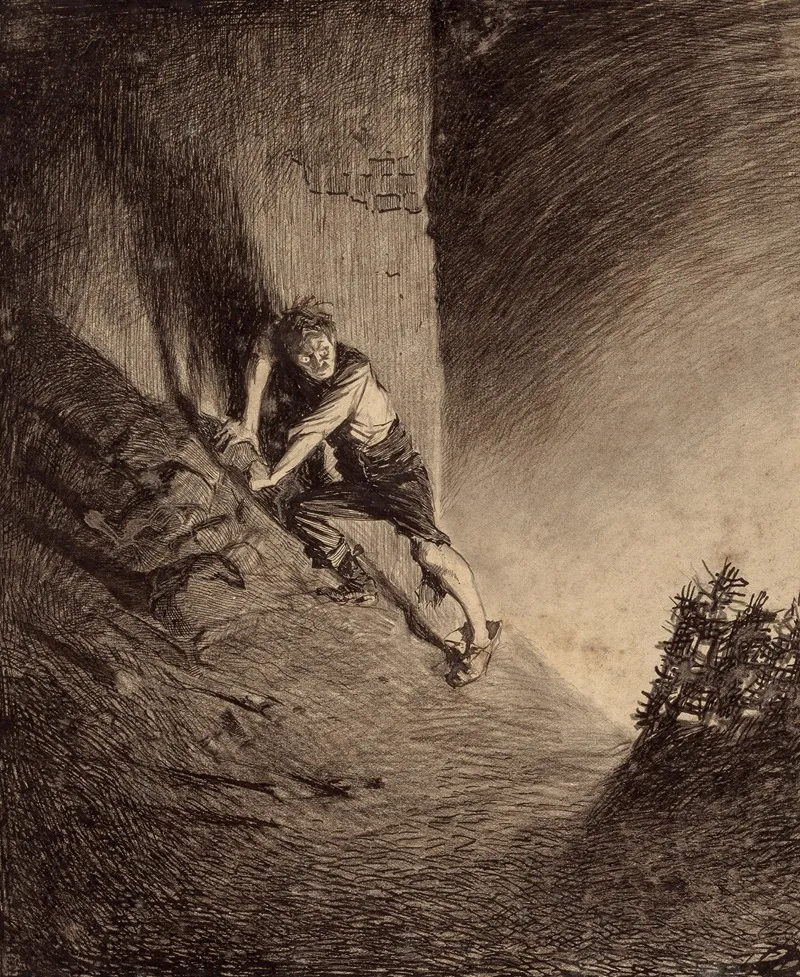 Frightened Human