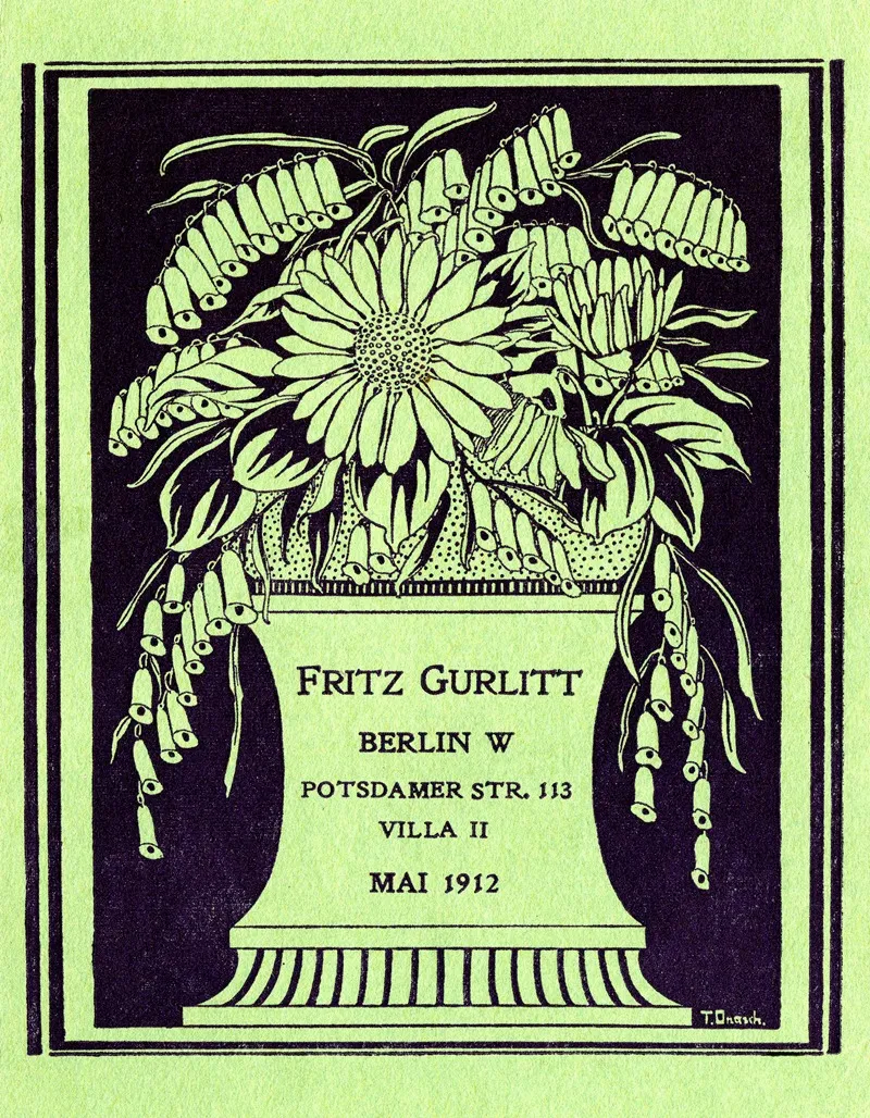 Fritz Gurlitt Wall Art by T. Onasch - High-Resolution Digital Print