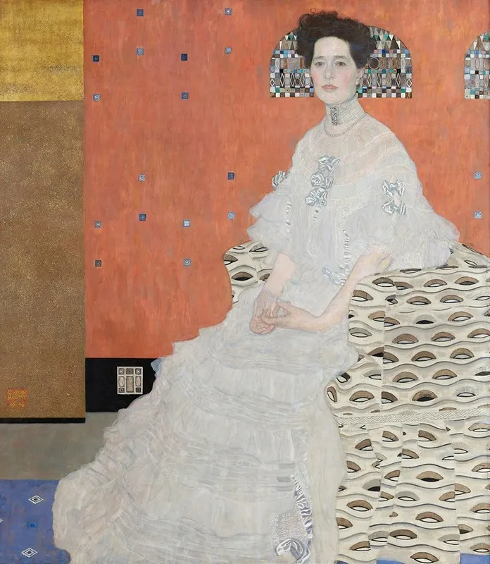 Fritza Riedler Wall Art by Gustav Klimt - High-Resolution Digital Print