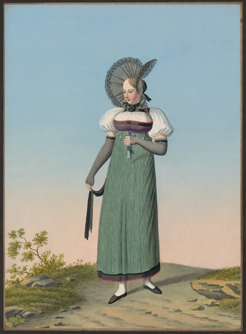 Froenely Hubacher De Blumenstein Au Canton De Berne Wall Art by Jean Emmanuel Locher - High-Resolution Digital Print