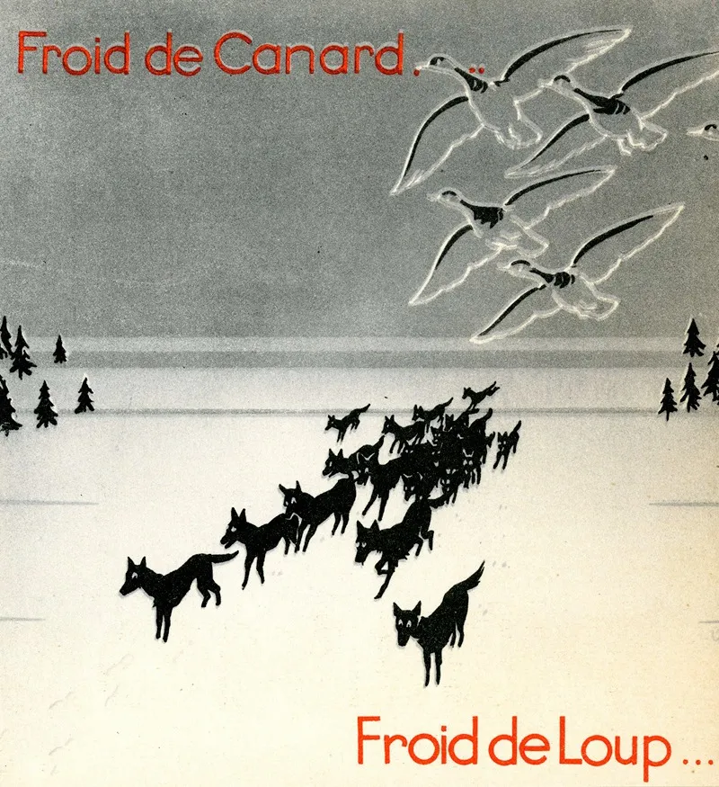 Froid De Canard Froid De Loup Wall Art by Laboratoires Bailly - High-Resolution Digital Print