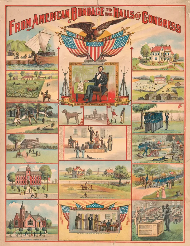 From American Bondage To The Halls Of Congress Wall Art by Abraham M. Truvy - High-Resolution Digital Print