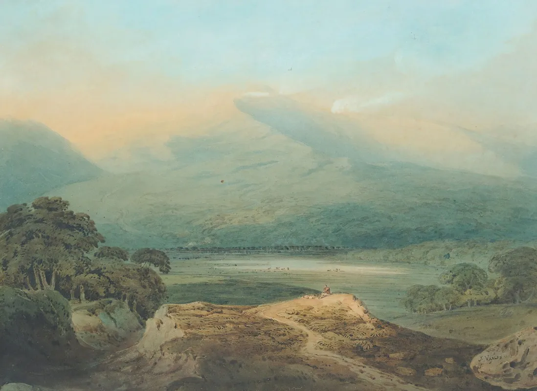 From Capel Curig Looking Toward Gwynant