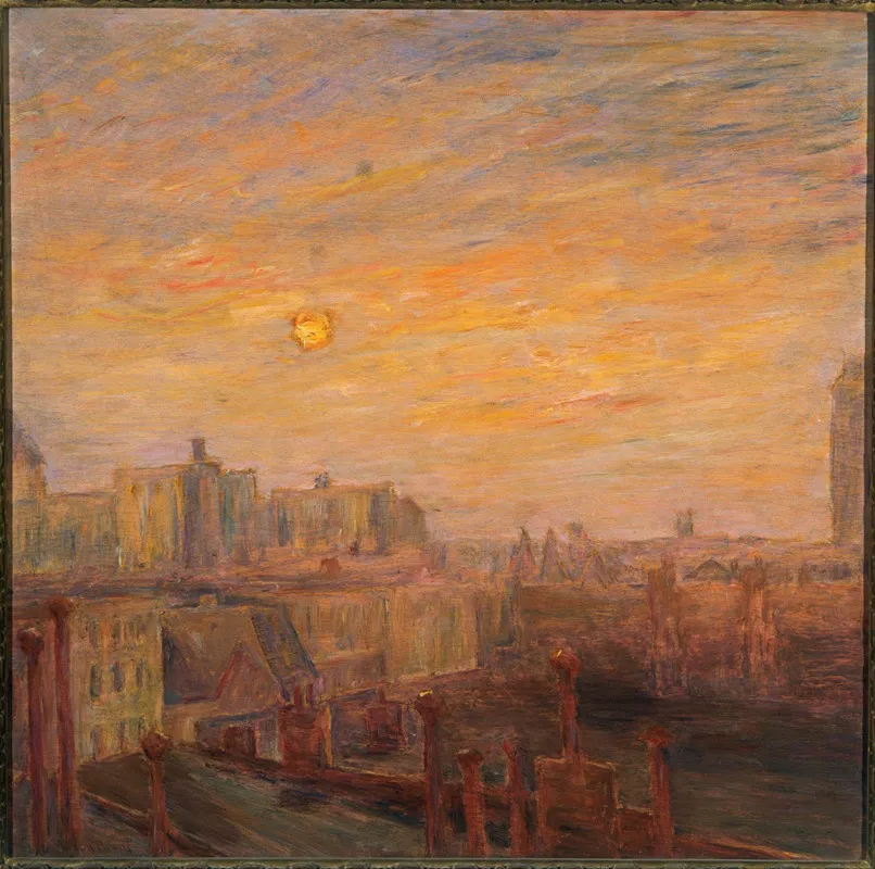 From My Studio Window Wall Art by Carroll Brown - High-Resolution Digital Print