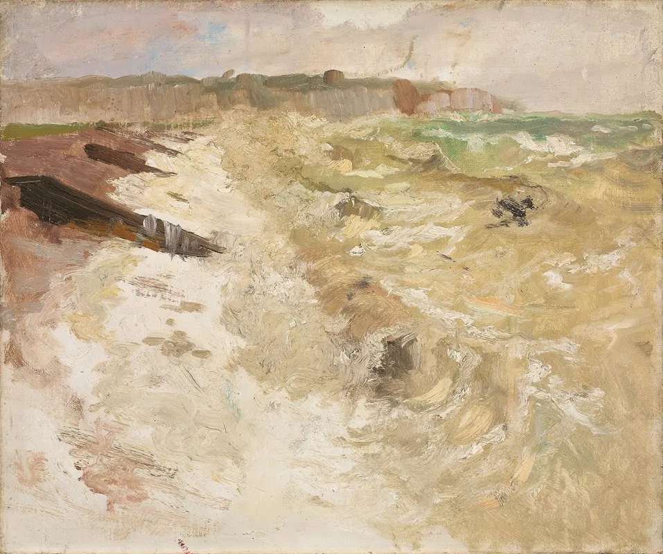 From The Beach At Dieppe
