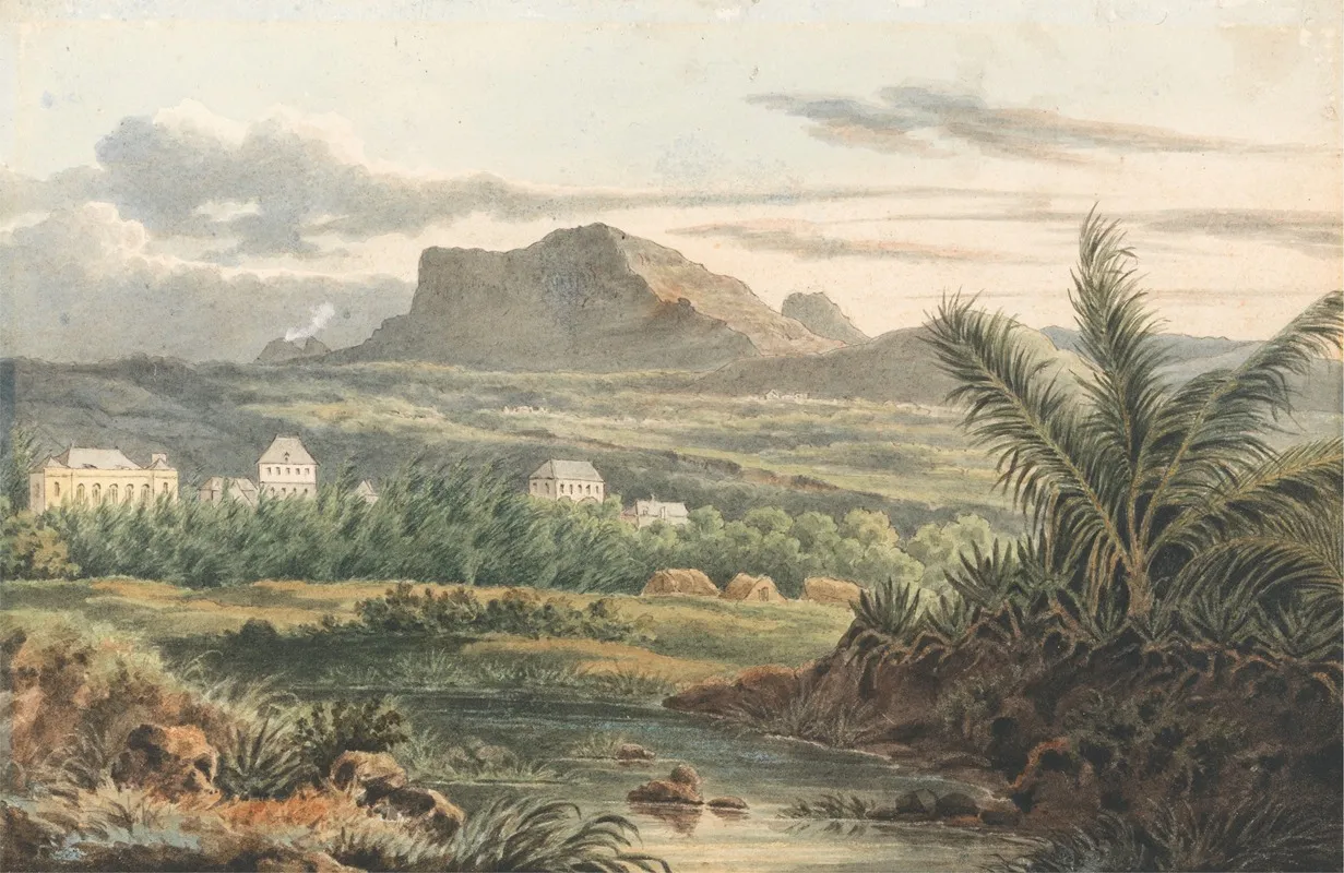 From The Beach Near Fort Blanc Oct 4 1819