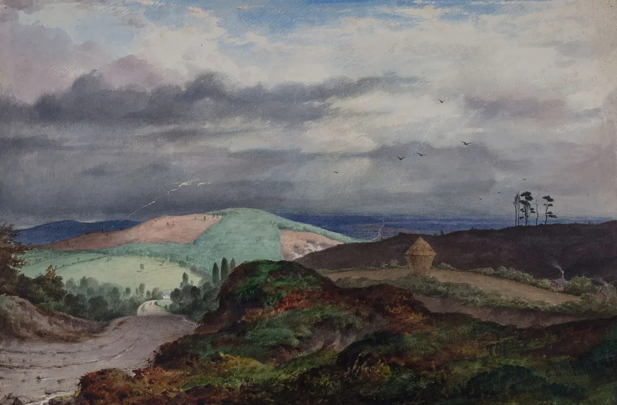 From The Monument Hill Thunderstorm