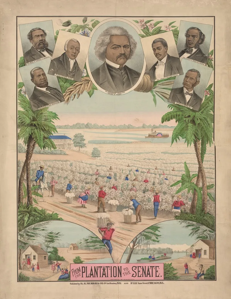 From The Plantation To The Senate Wall Art by Gaylord Watson - High-Resolution Digital Print