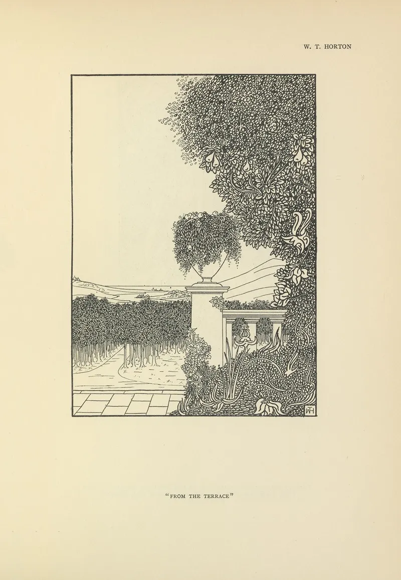 From The Terrace 2 Wall Art by William Thomas Horton - High-Resolution Digital Print