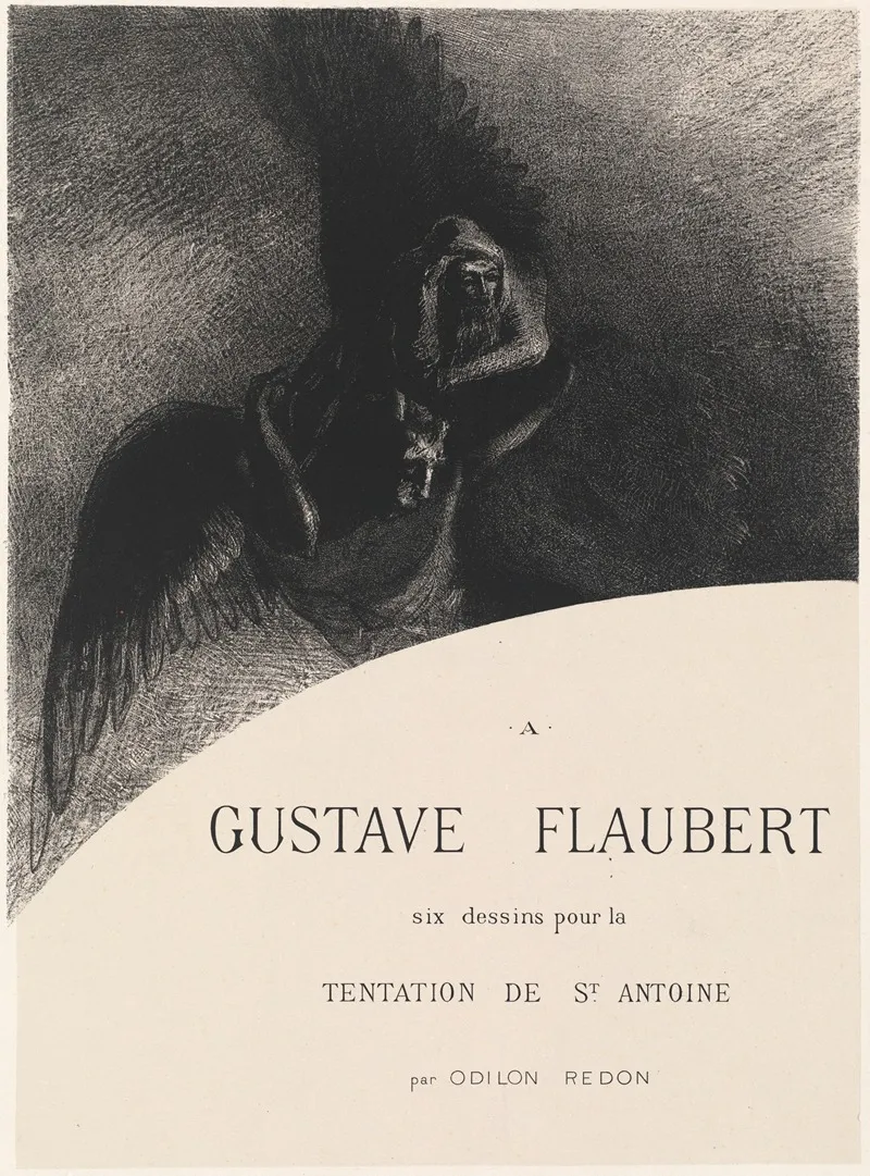 Frontispiece 12 Wall Art by Odilon Redon - High-Resolution Digital Print