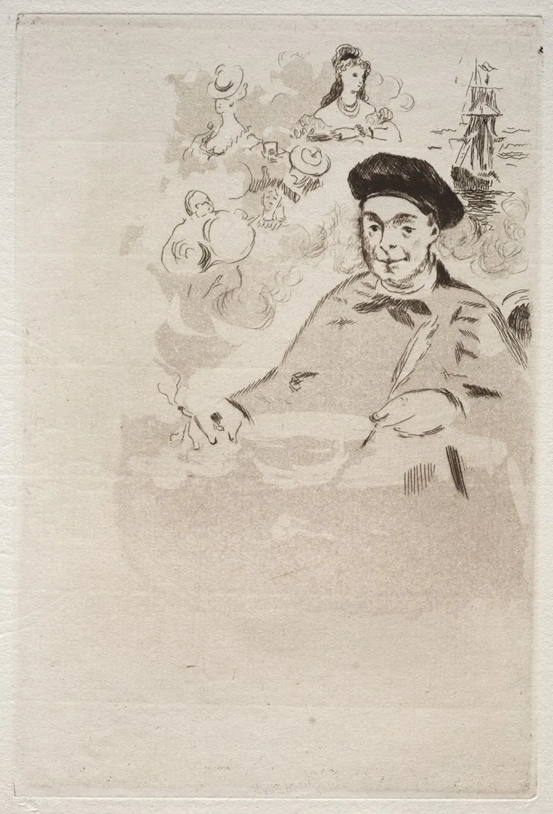 Frontispiece For An Edition Of Les Ballades By Theodore De Banville 2