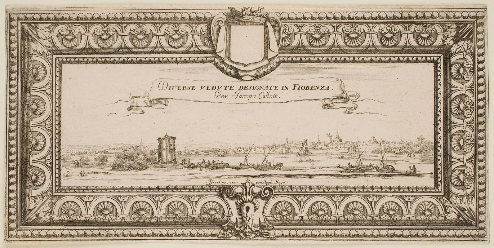 Frontispiece To The Landscapes Of Florence
