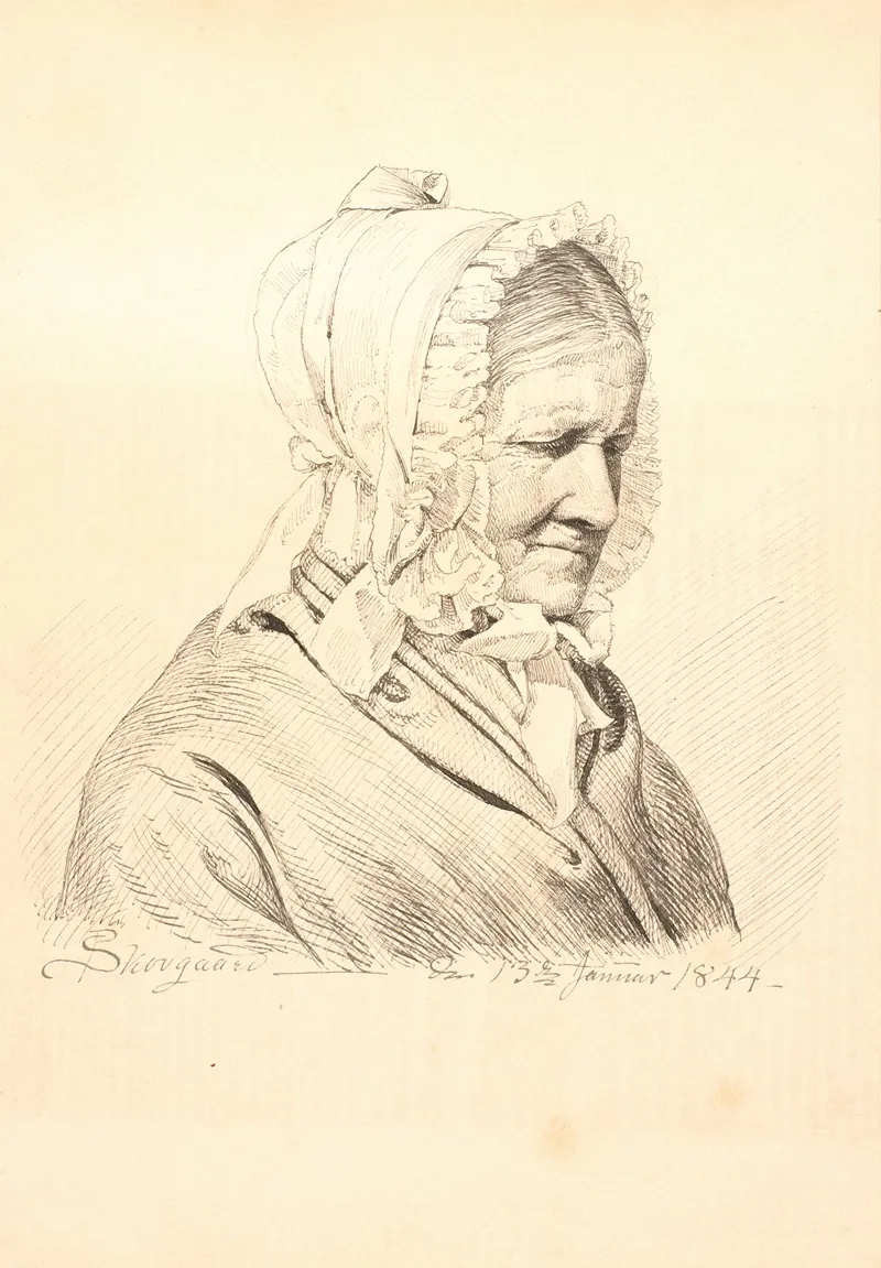 Fru Anneken Marie Von Wurden F Sponum He Freunds Svigermor