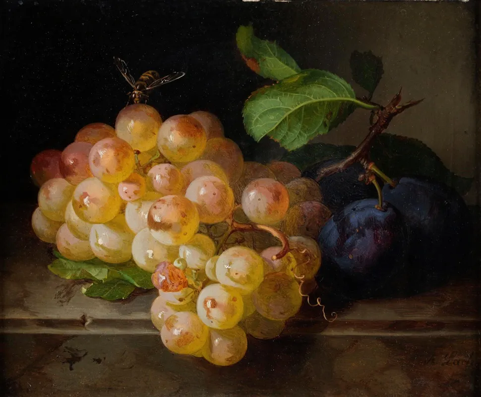 Fruchtestillleben Mit Biene Wall Art by Andreas Lach - High-Resolution Digital Print