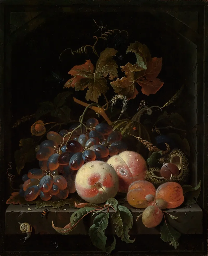 Fruchtstilleben Wall Art by Abraham Mignon - High-Resolution Digital Print