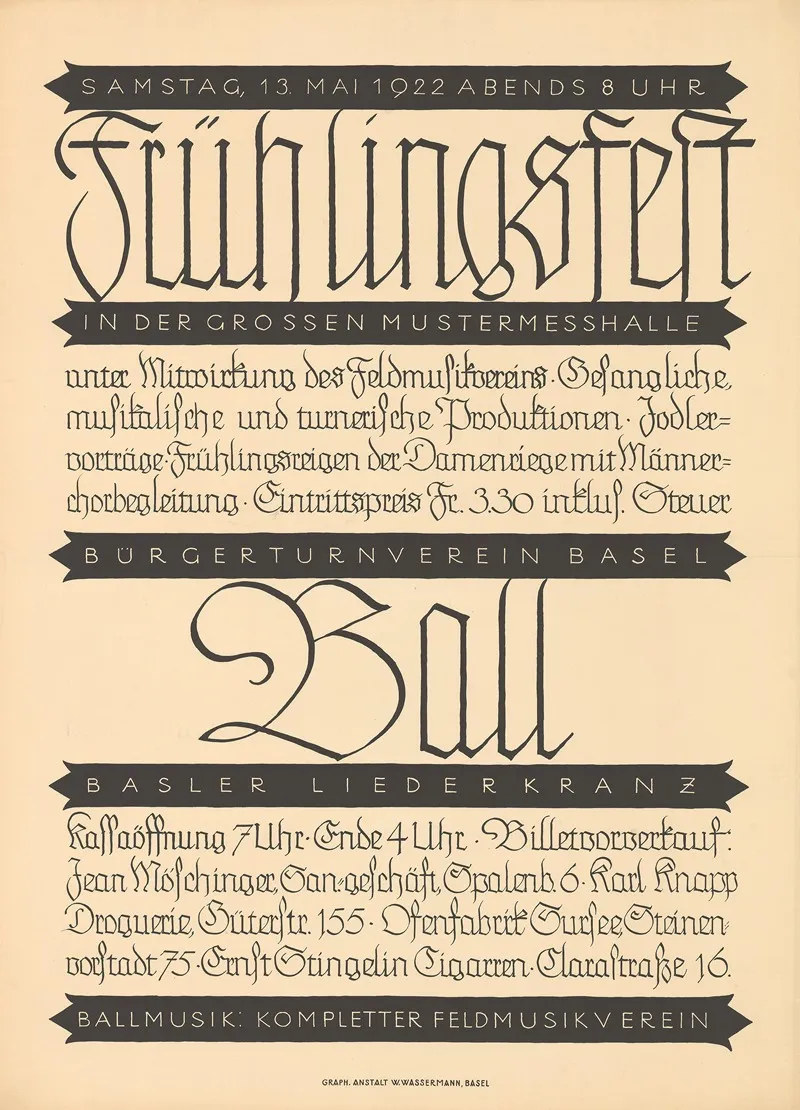 Fruhlingsfest Ball Wall Art by Robert Stöcklin - High-Resolution Digital Print