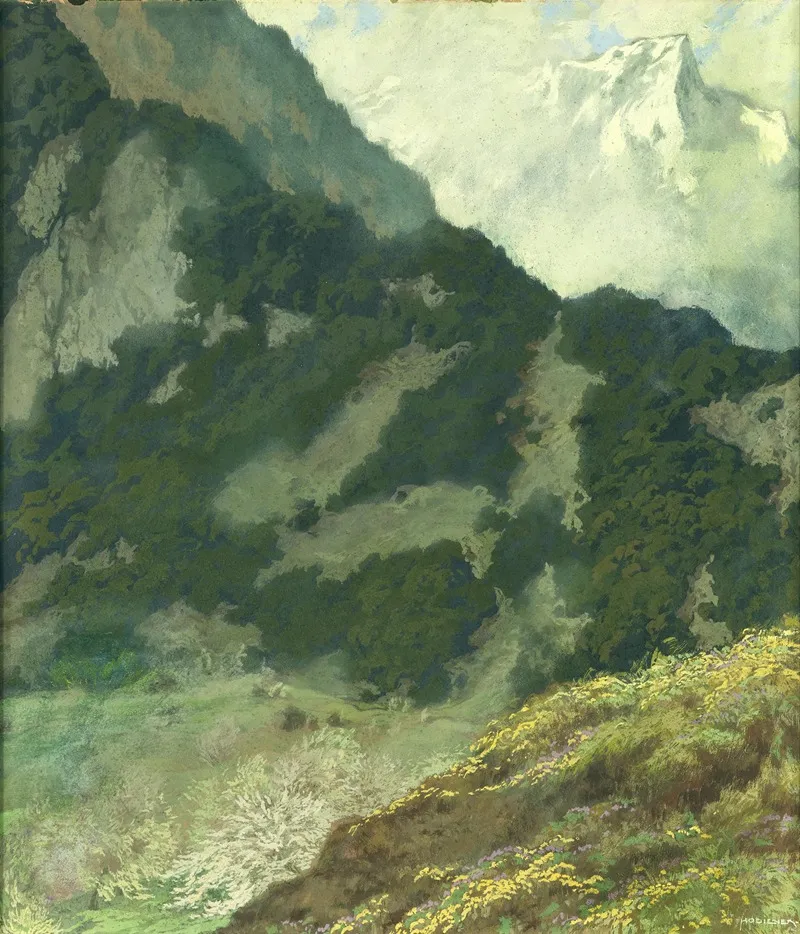Fruhlingswerden The Coming Of Spring Wall Art by Hugo Hodiener - High-Resolution Digital Print