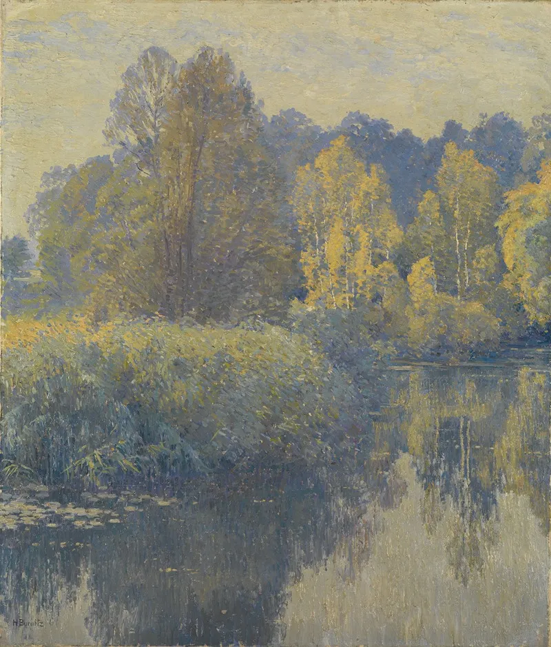 Fruhnebel Wall Art by Hans Burnitz - High-Resolution Digital Print
