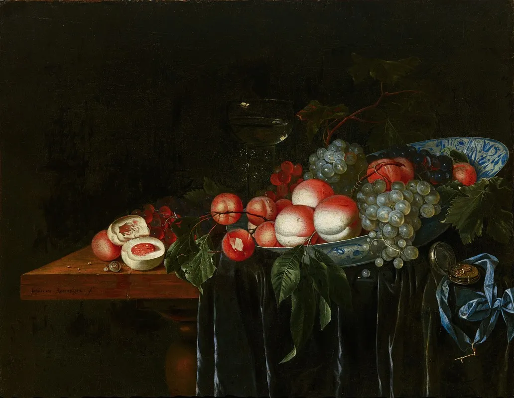 Fruit Still Life 4 Wall Art by Johannes Rosenhagen - High-Resolution Digital Print