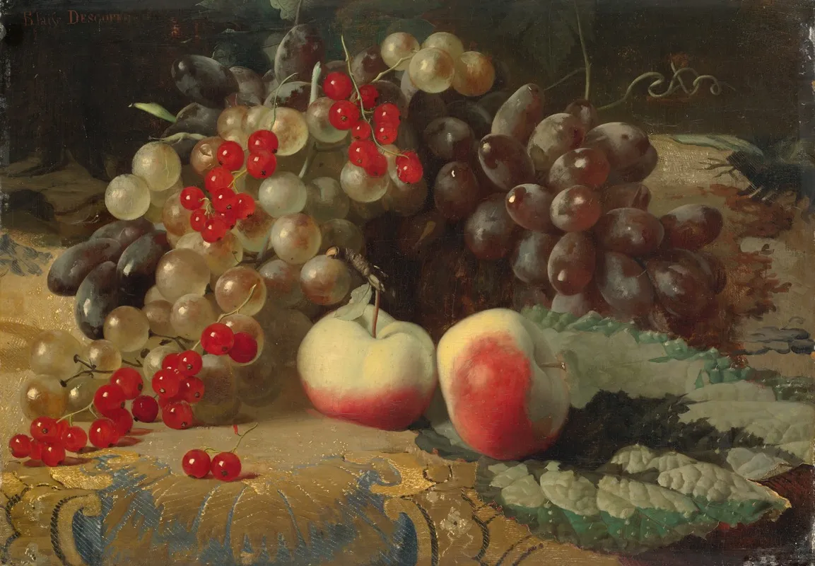 Fruit Still Life 7 Wall Art by Blaise-Alexandre Desgoffe - High-Resolution Digital Print