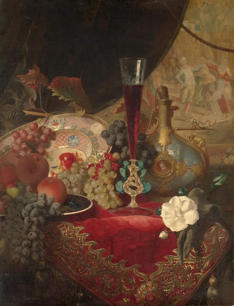 Fruit Still Life 8 Wall Art by Blaise-Alexandre Desgoffe - High-Resolution Digital Print