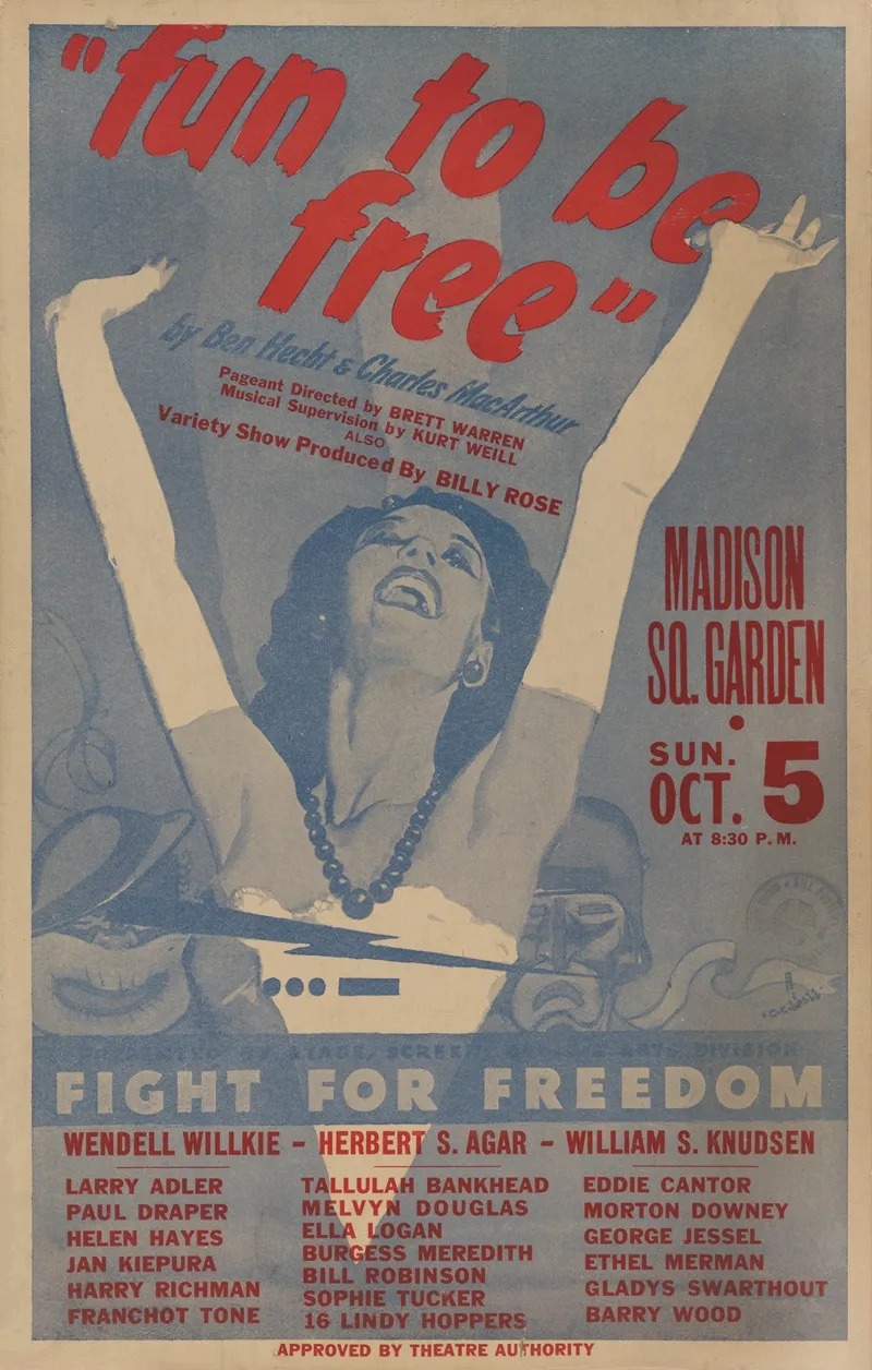 Fun To Be Free Wall Art by Cecil Beall - High-Resolution Digital Print
