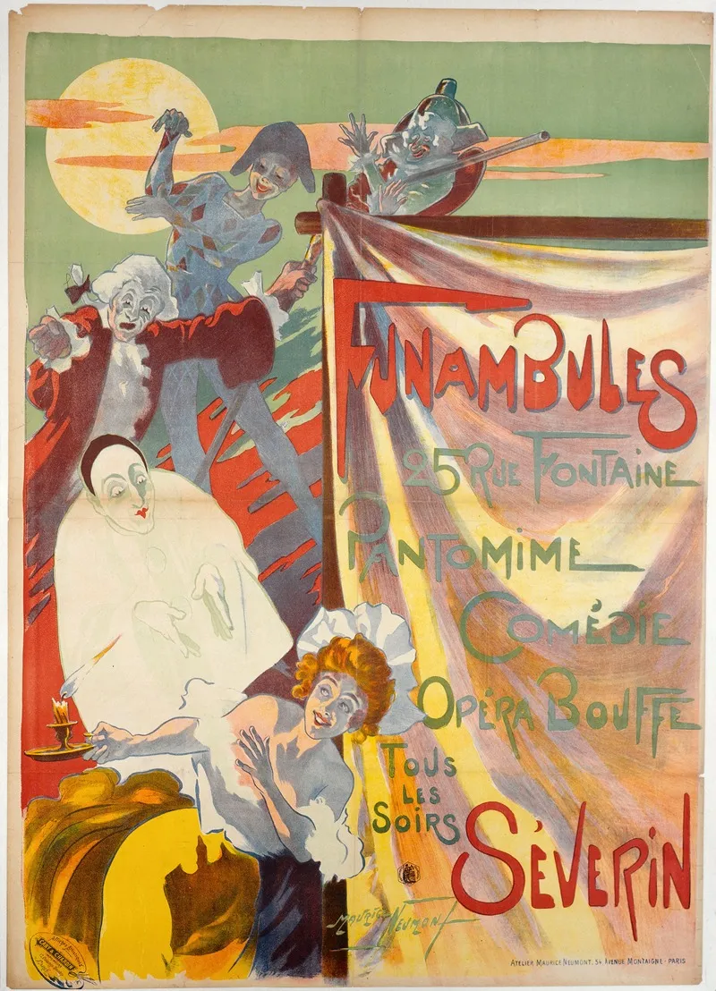 Funambules Wall Art by Maurice Louis Henri Neumont - High-Resolution Digital Print