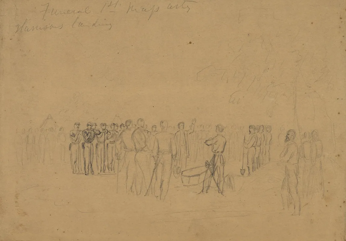 Funeral 1st Mass Arty Harrisons Landing