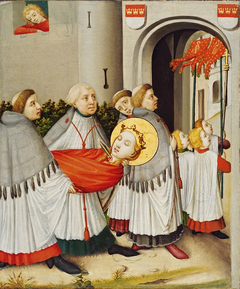 Funeral Procession Of St Ursula