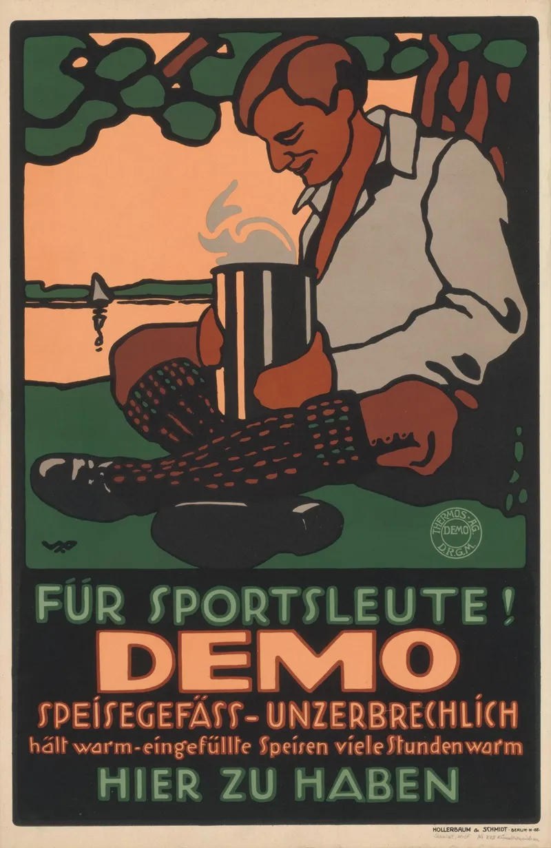 Fur Sportsleute Demo Speisegefass Unzerbrechlich Wall Art by Wolf Schmidt - High-Resolution Digital Print
