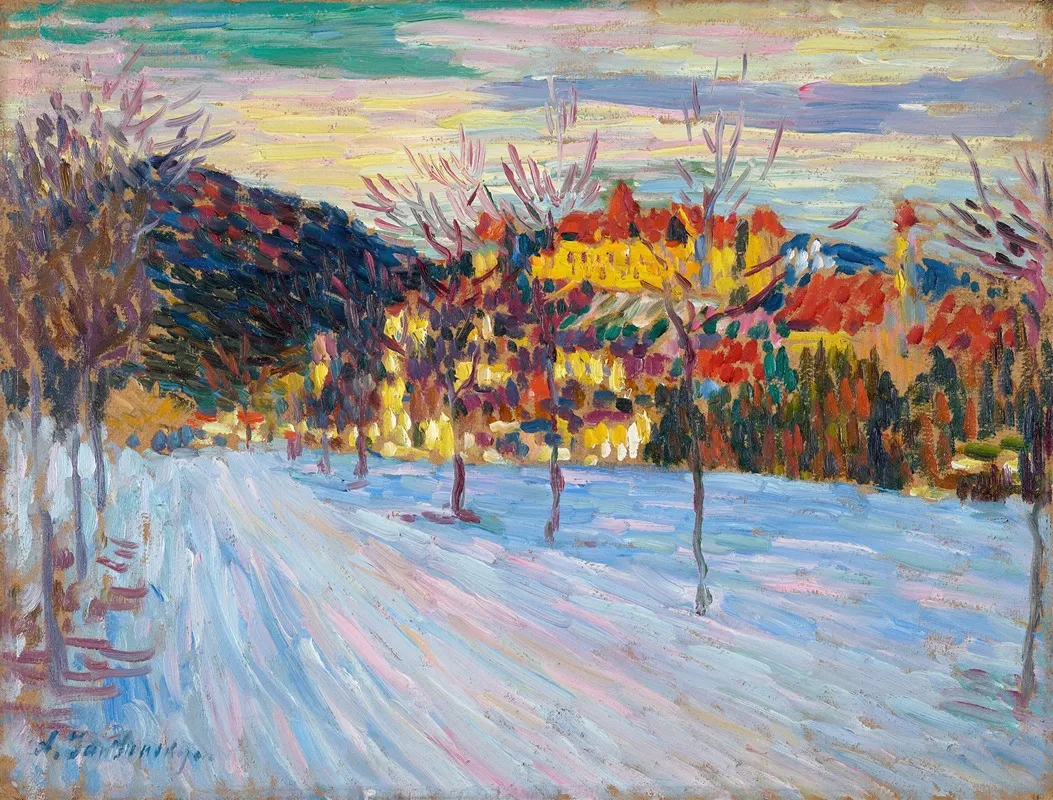 Fussen Wall Art by Alexej von Jawlensky - High-Resolution Digital Print