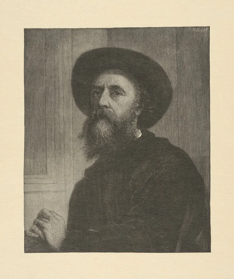 G F Watts Wall Art by Gustave Kruell - High-Resolution Digital Print