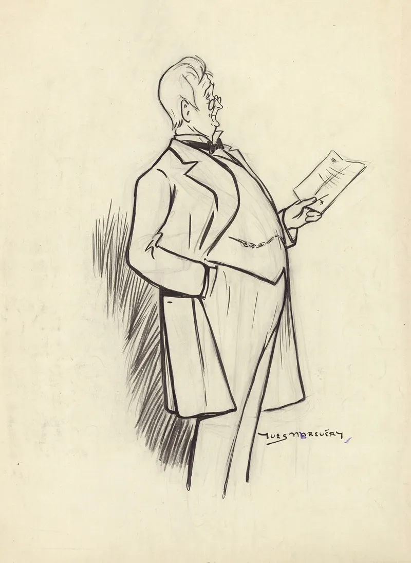 Gabriel Signoret Dans Paraphe Premier De Louis Beniere