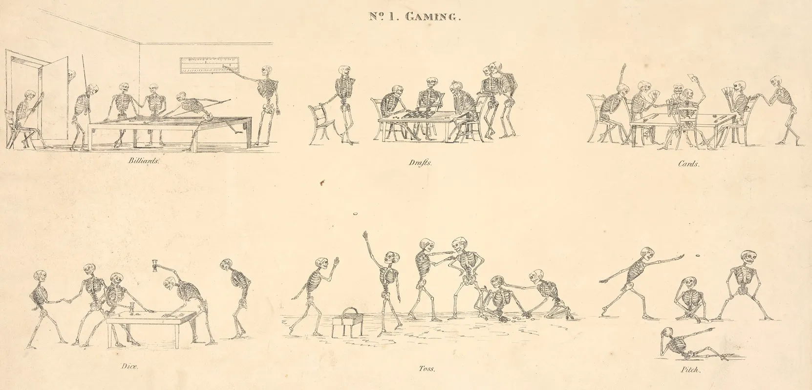 Gaming Wall Art by Wilbraham Frederick Evelyn Liardet - High-Resolution Digital Print