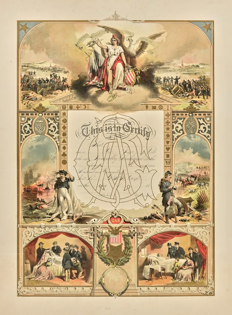 Gar Membership Certificate Wall Art by Linder &amp; Schumacher - High-Resolution Digital Print