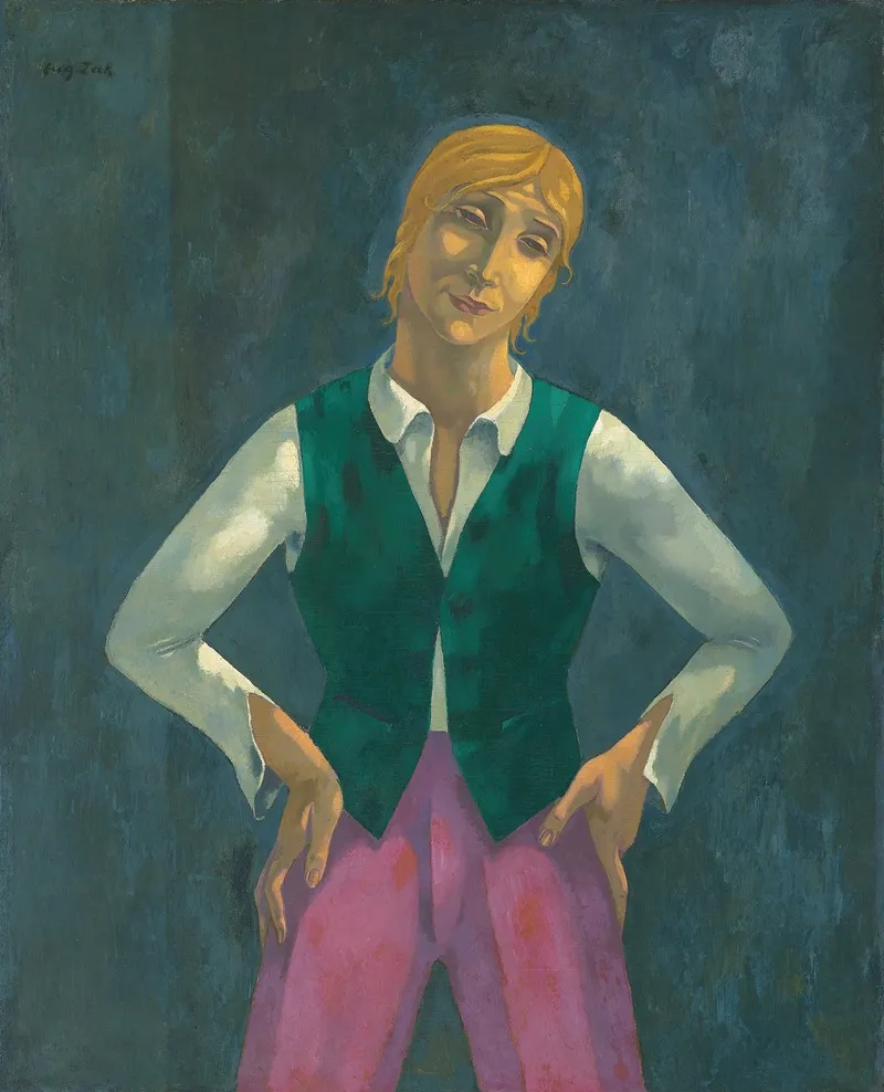 Garcon Dans Son Manteau Ver Wall Art by Eugeniusz Zak - High-Resolution Digital Print